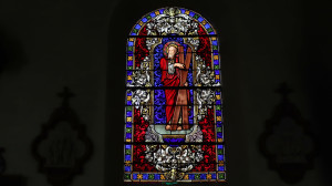Leurville, church - stained glass (I)