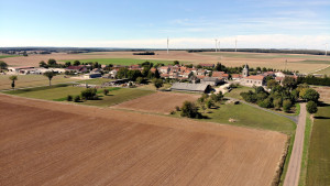 Leurville, vue aérienne (I)