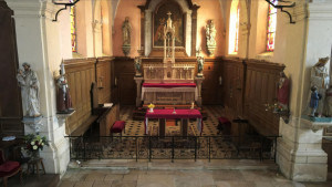 Liffol-le-Petit, church - altar (S)