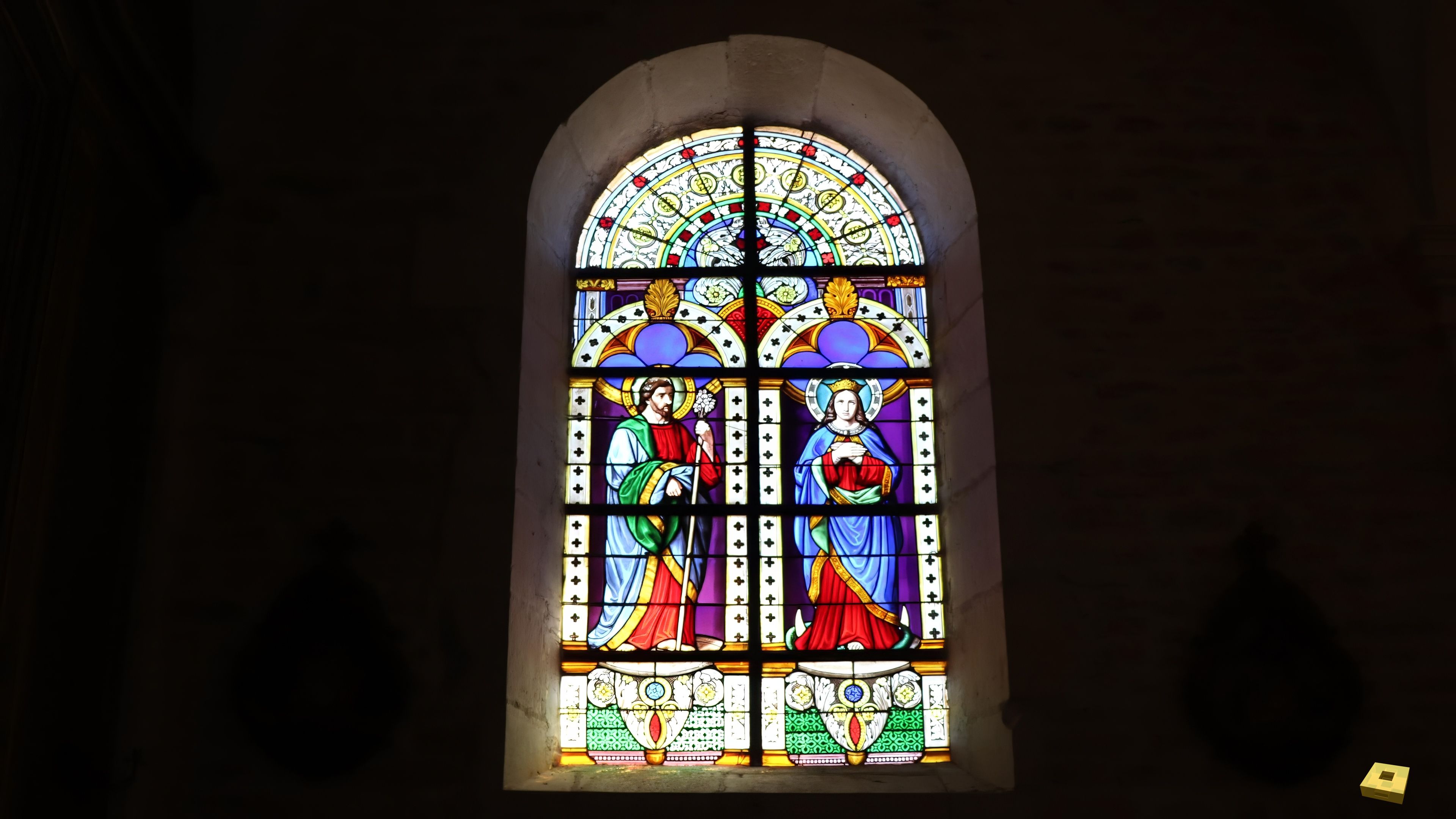 Liffol le Petit, église - vitrail (I)