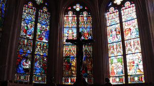 Liffol, church - stained glass (I)