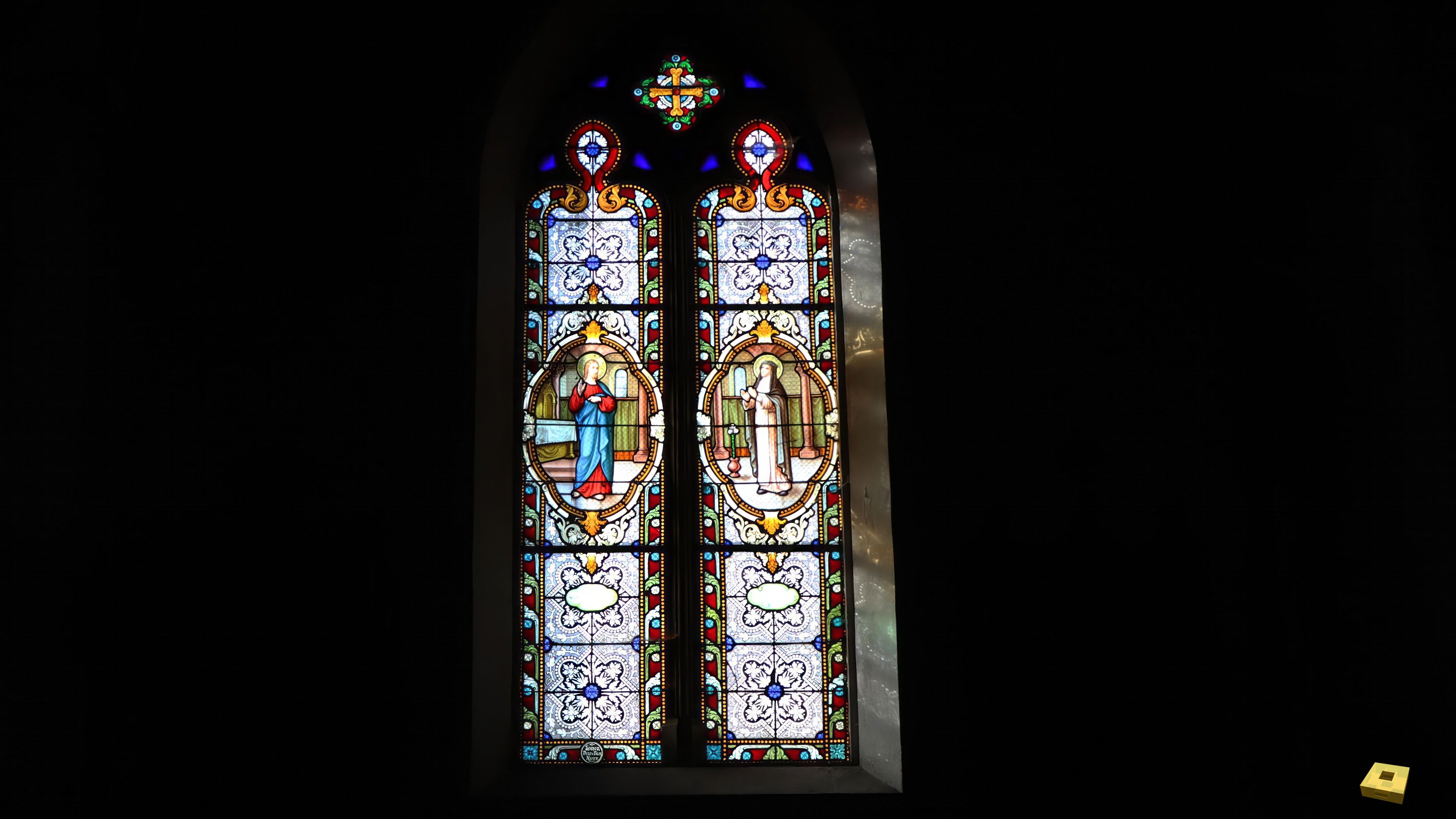 Liffol, church - stained glass (I)