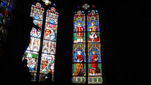 Liffol, church - stained glass (I)
