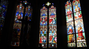 Liffol, church - stained glass (I)