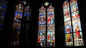 Liffol, church - stained glass (I)