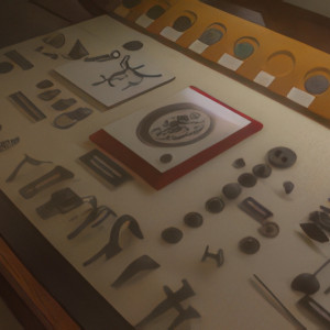 Liffol, museum, needle buttons (S)