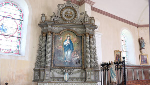 Longchamp, église - peinture (I)