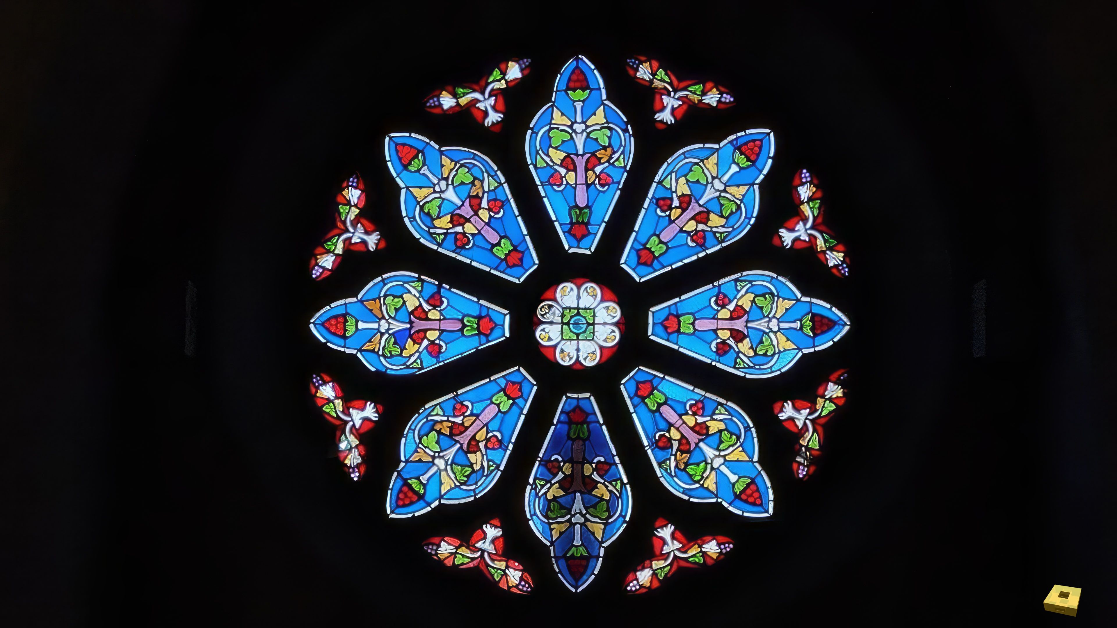 Maxey, église - vitrail (I)