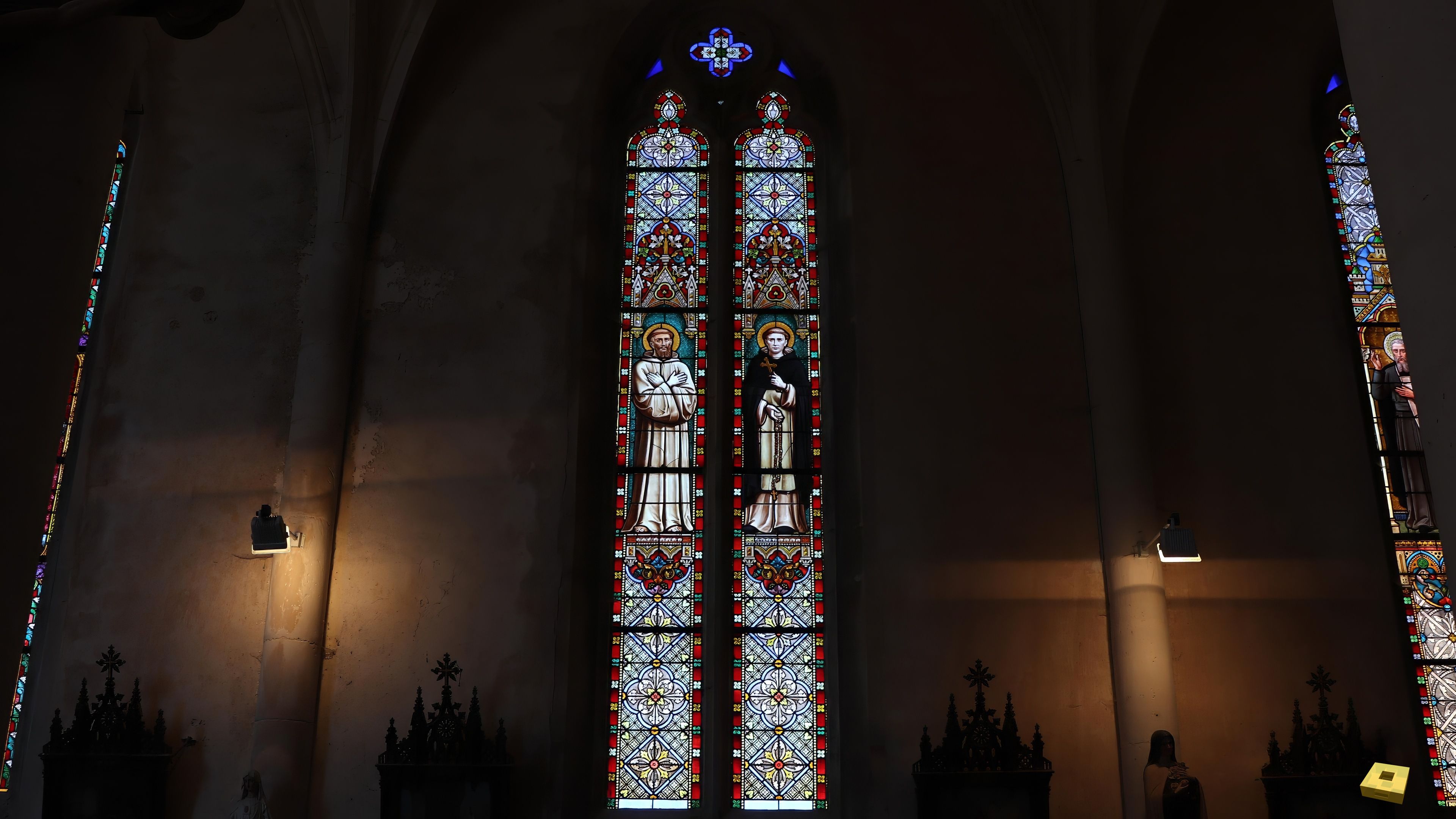 Maxey, church - stained glass (I)