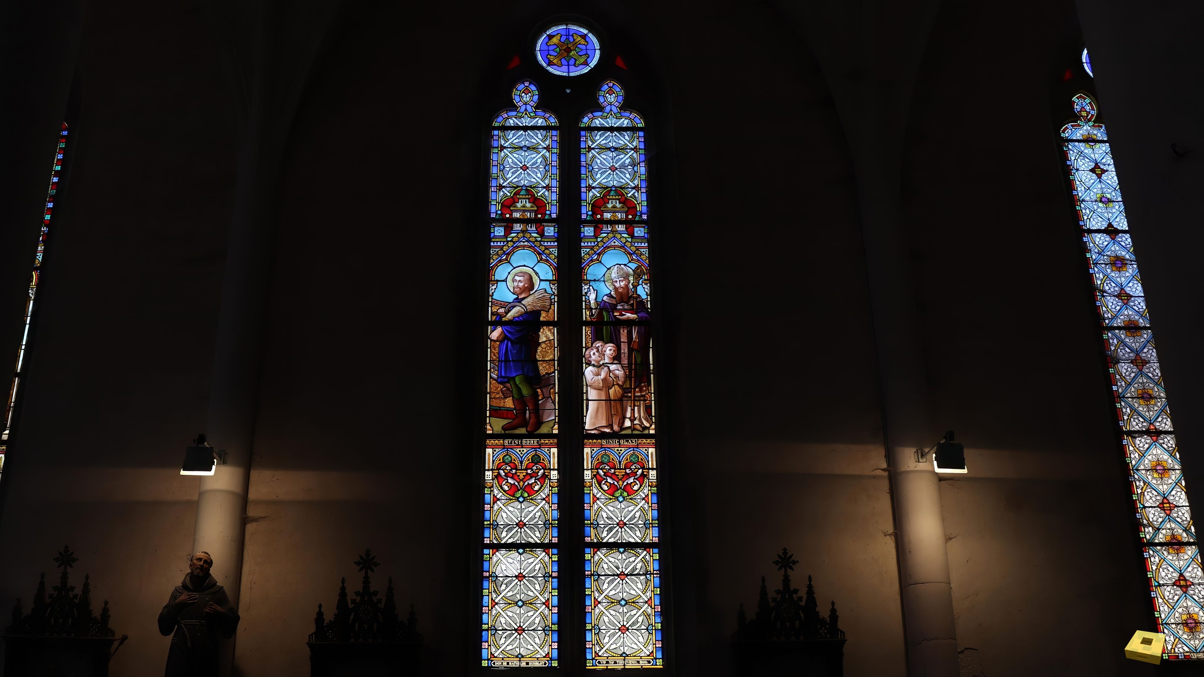 Maxey, Kirche - Buntglasfenster (I)