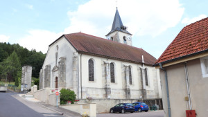 Midrevaux, church - exterior (S)