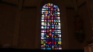 Midrevaux, church - stained glass (I)