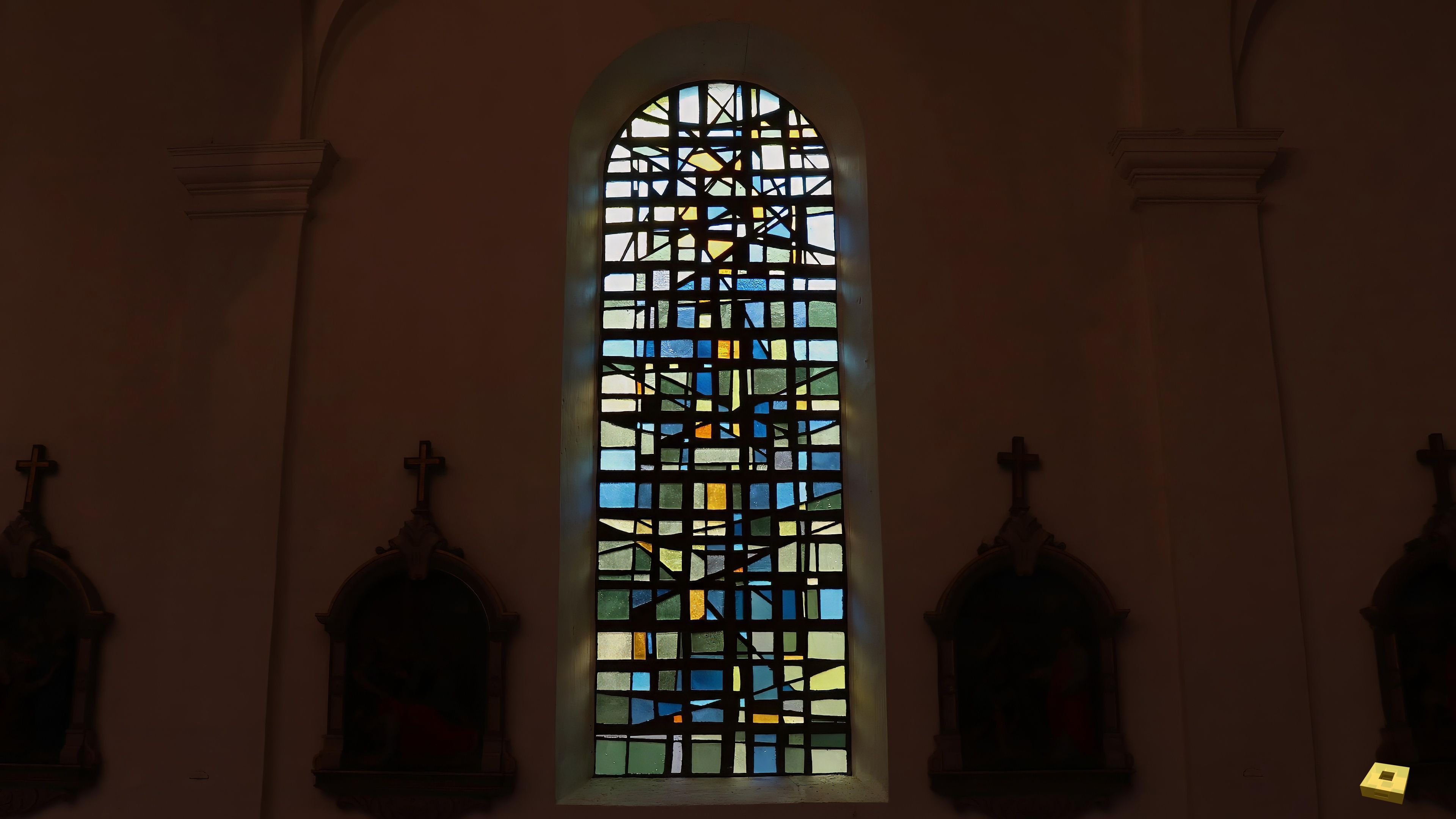 Midrevaux, Kirche - Buntglasfenster (I)
