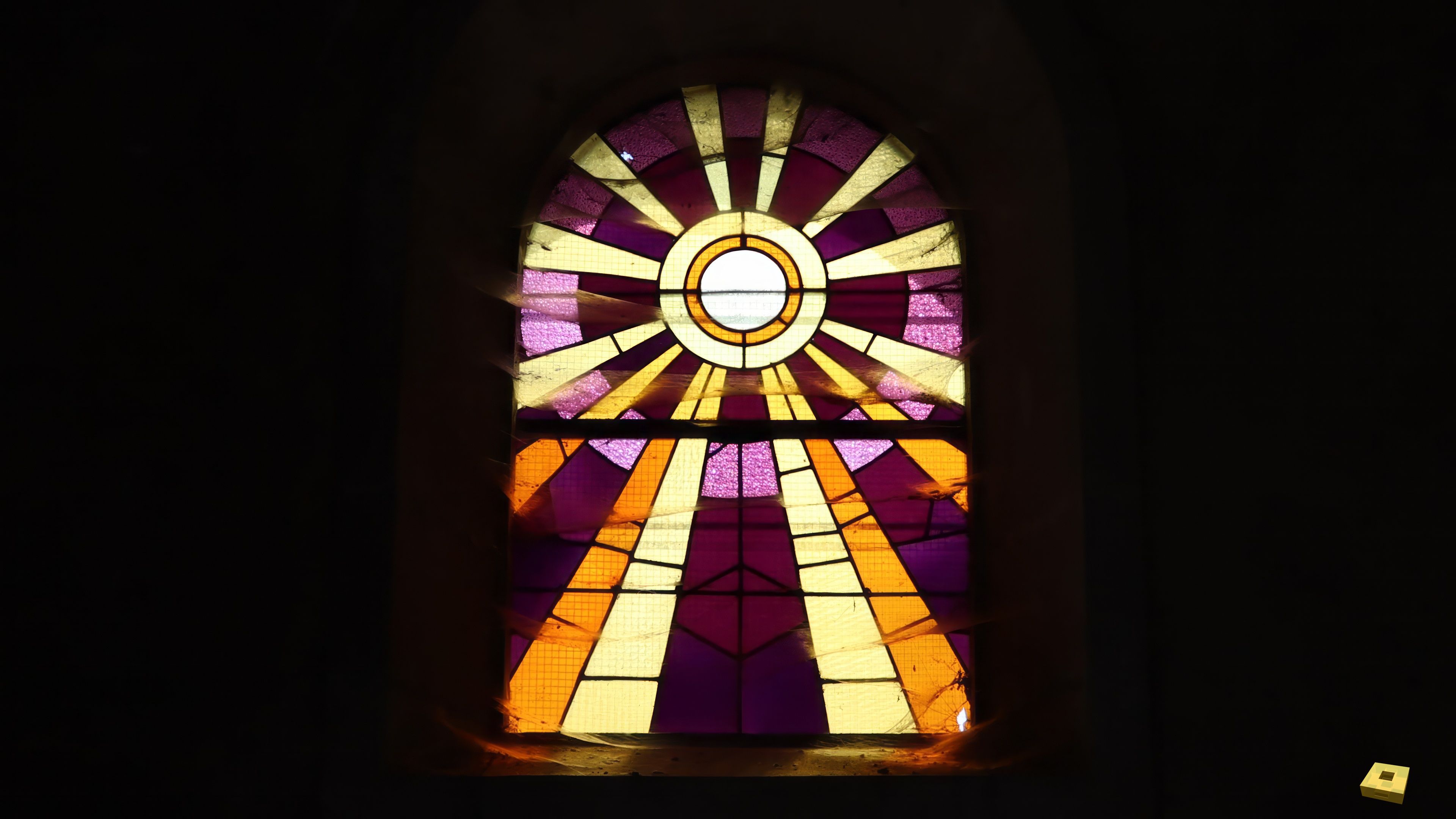 Gouécourt, church - stained glass (I)