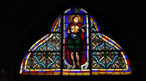 Moncel, église - vitrail (I)