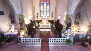 Moncel, Kirche - Panorama (P)