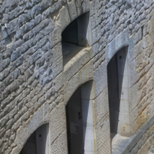 Fort-Bourlémont, détail mur (S)