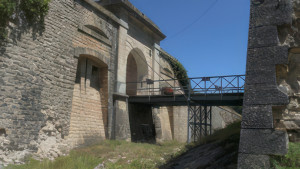 Fort-Bourlémont, drawbridge (S)