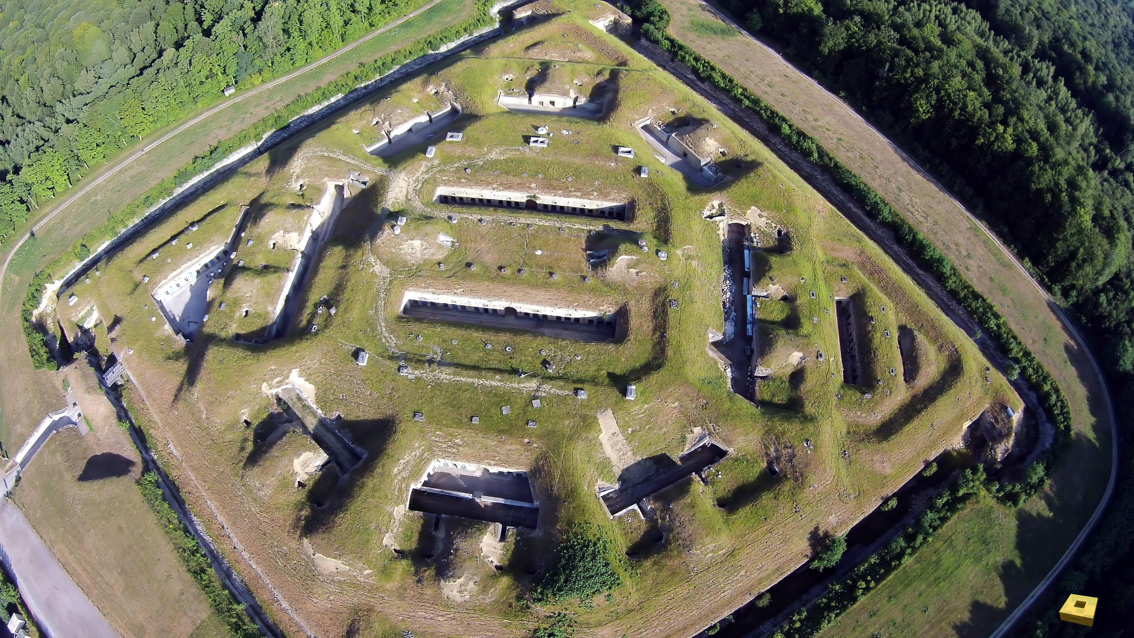 Fort-Bourlémont, aerial view (I)