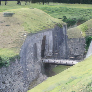 Fort-Bourlémont, drawbridge (S)
