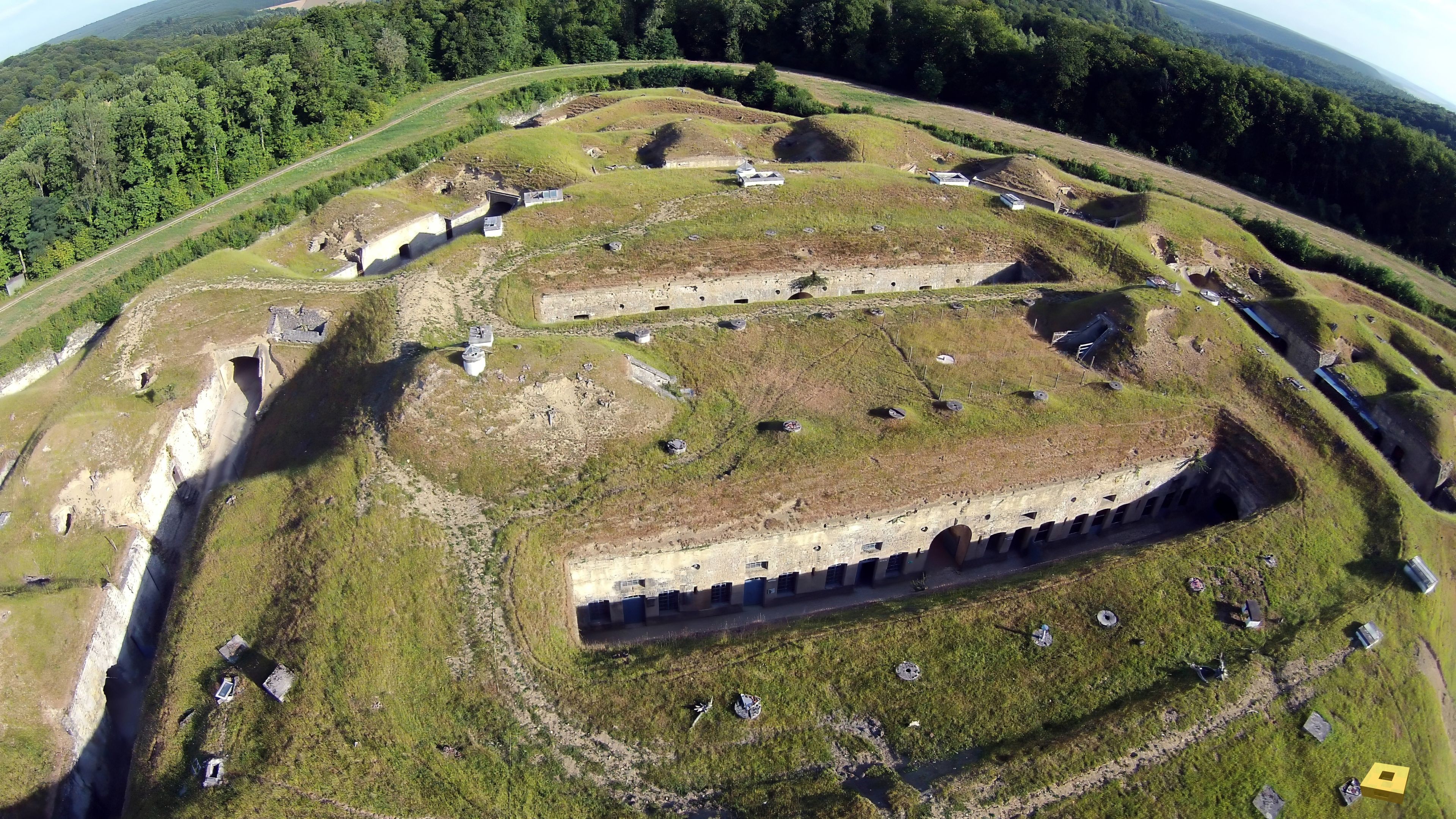 Fort-Bourlémont, vue aérienne (I)