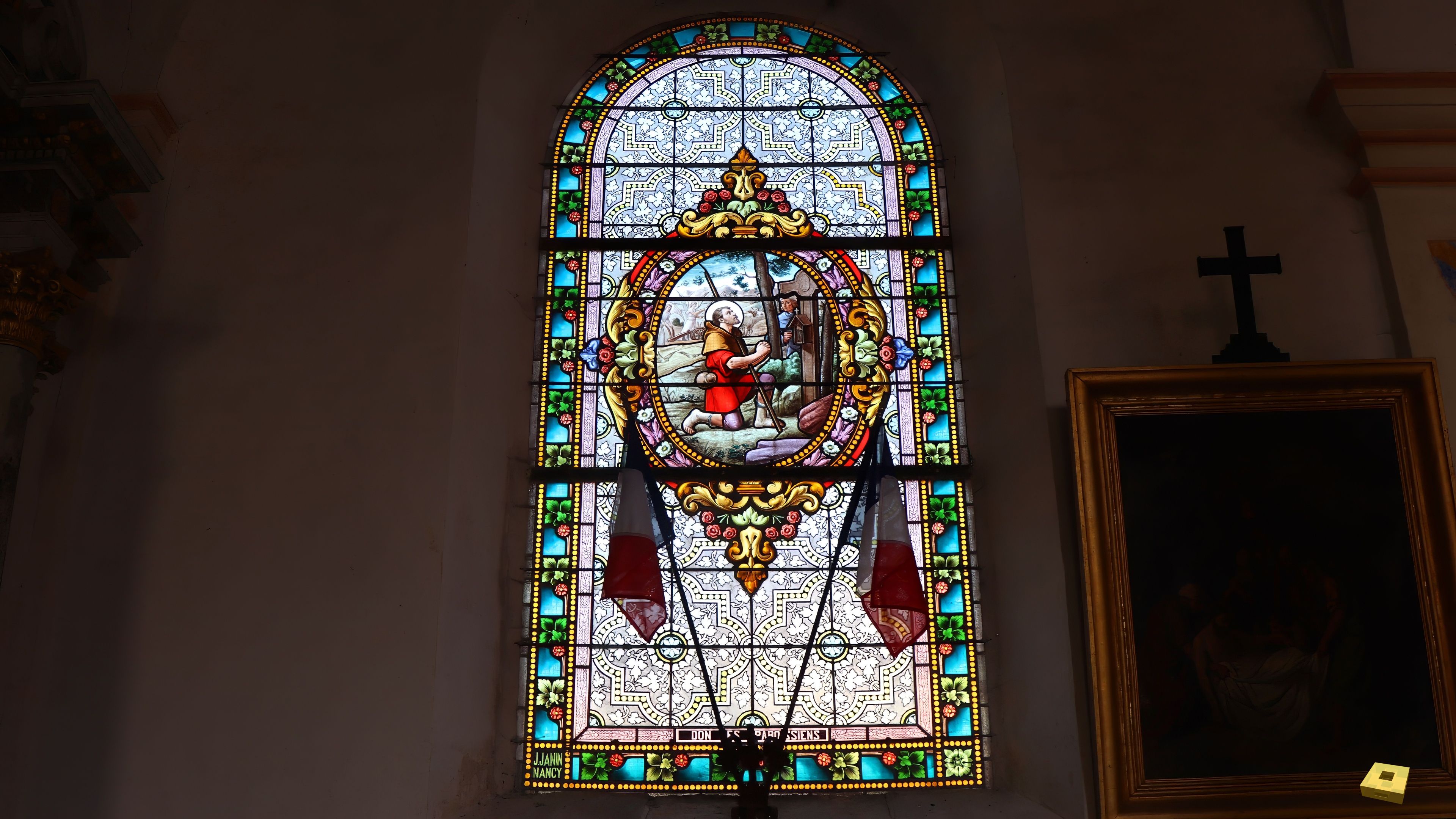 Mont, church - stained glass 7 (I)