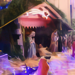 Neufchâteau, chapel - nativity scene (S)