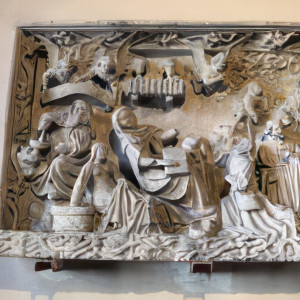 Neufchâteau, chapel - bas-relief (S)