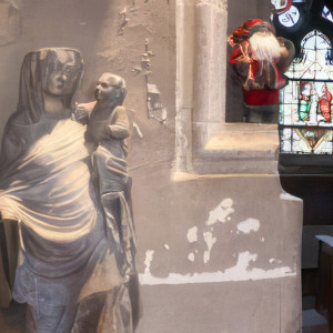 Neufchâteau, chapel - statue (S)