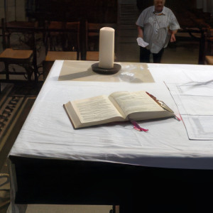 Neufchâteau, St Christophe - altar (S)