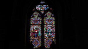 Neufchâteau, St. Christophe - Buntglasfenster (I)
