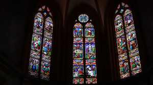 Neufchâteau, St. Christophe - Buntglasfenster (I)