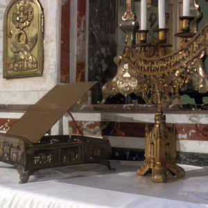 Neufchâteau, St Christophe - altar (S)
