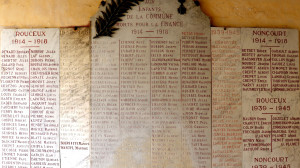 Neufchâteau, Houdreville, plaque (I)