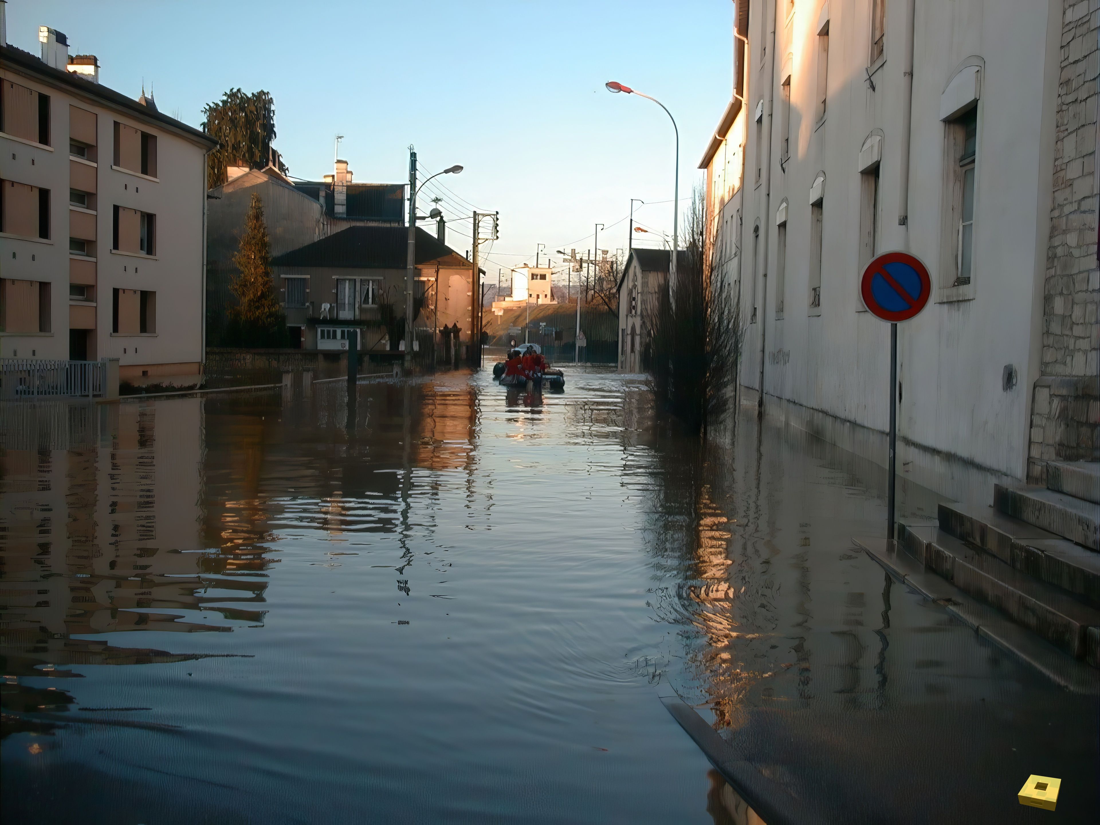 Neufchâteau, Mouzon flood 01 (I)