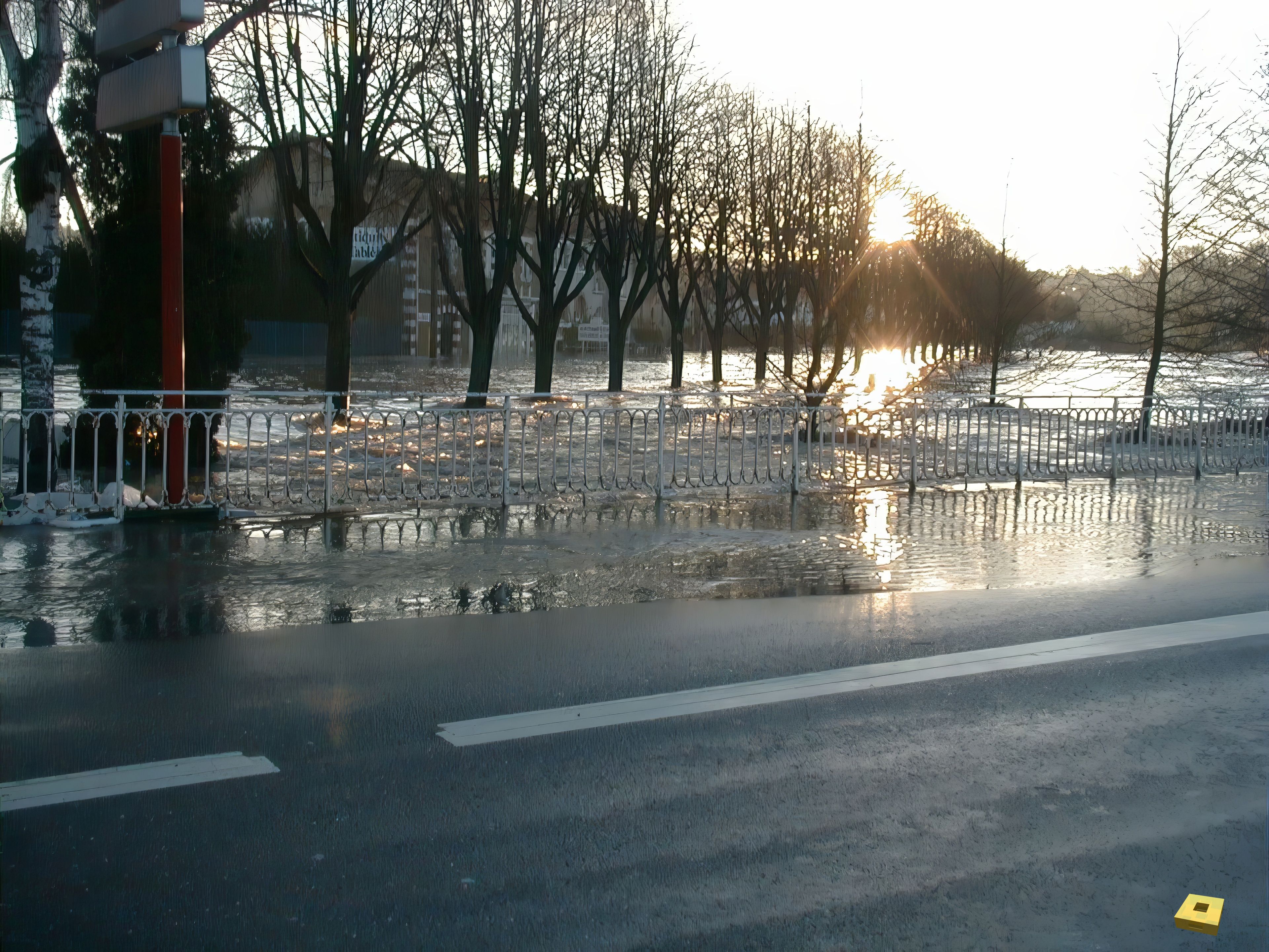 Neufchâteau, Mouzon Hochwasser 09 (I)