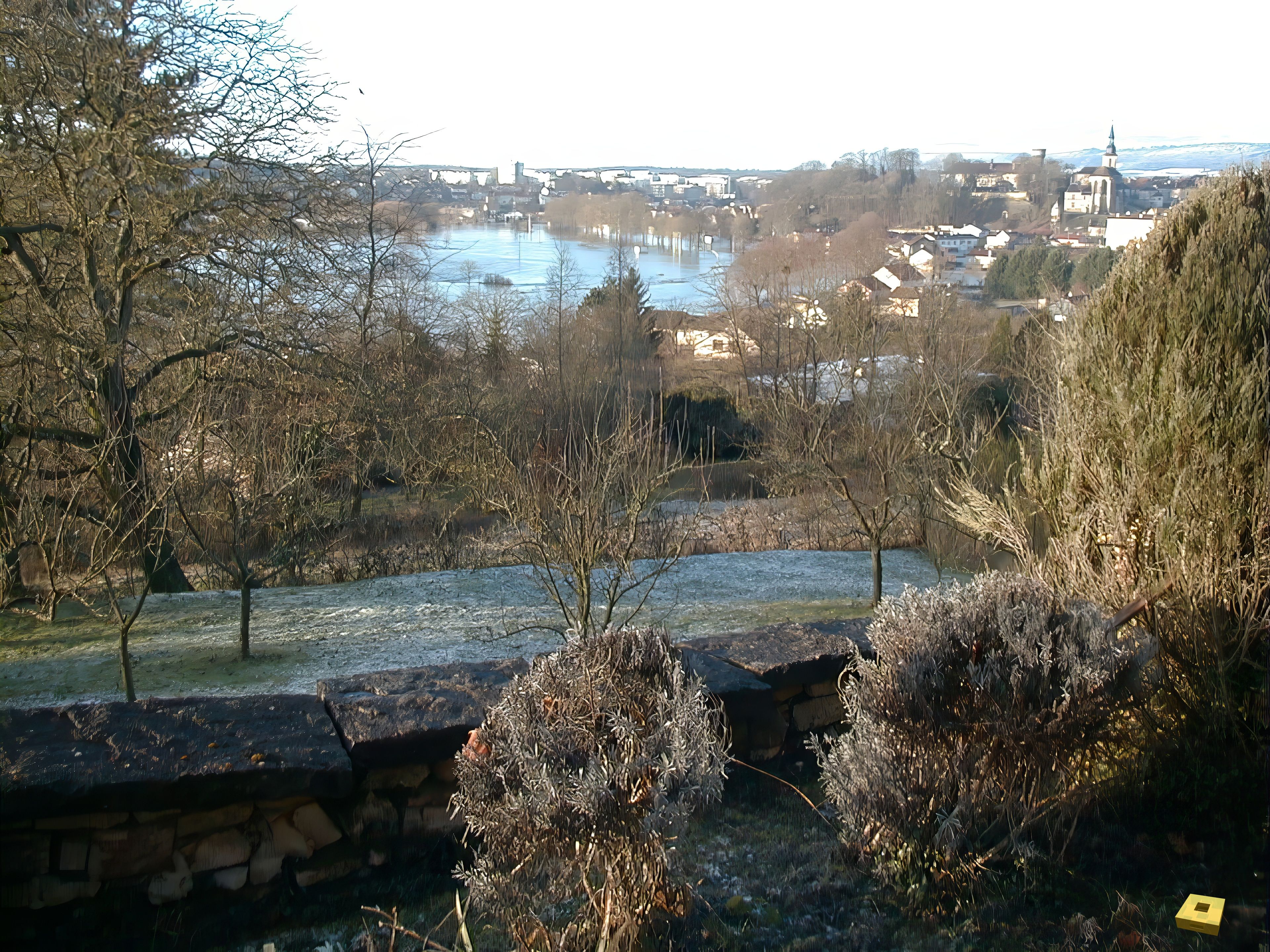 Neufchâteau,   crues - marronniers (I)