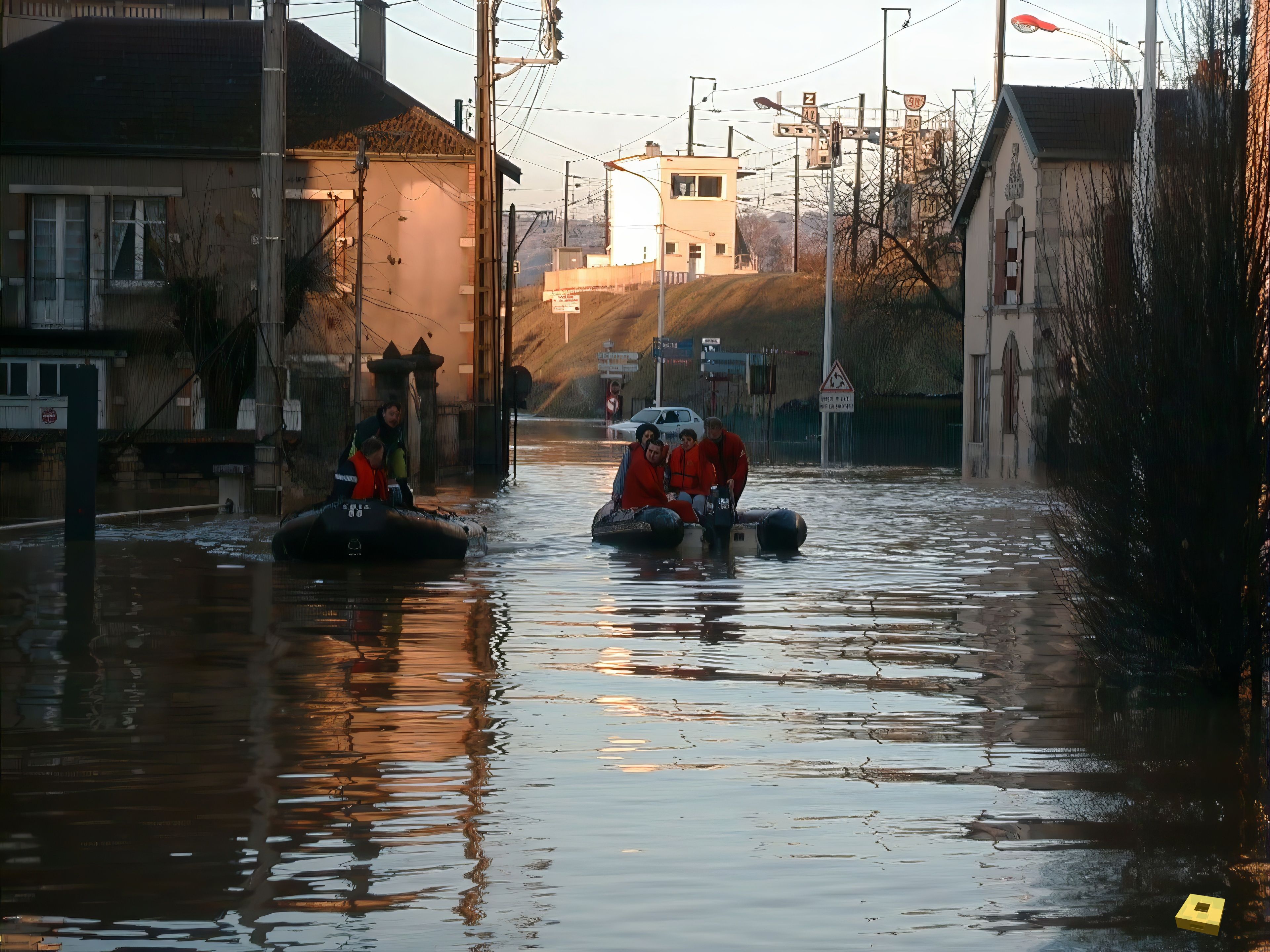 Neufchâteau, Mouzon flood 02 (I)