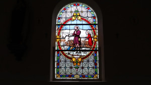 Noncourt, Ste Ursule - stained glass (I)