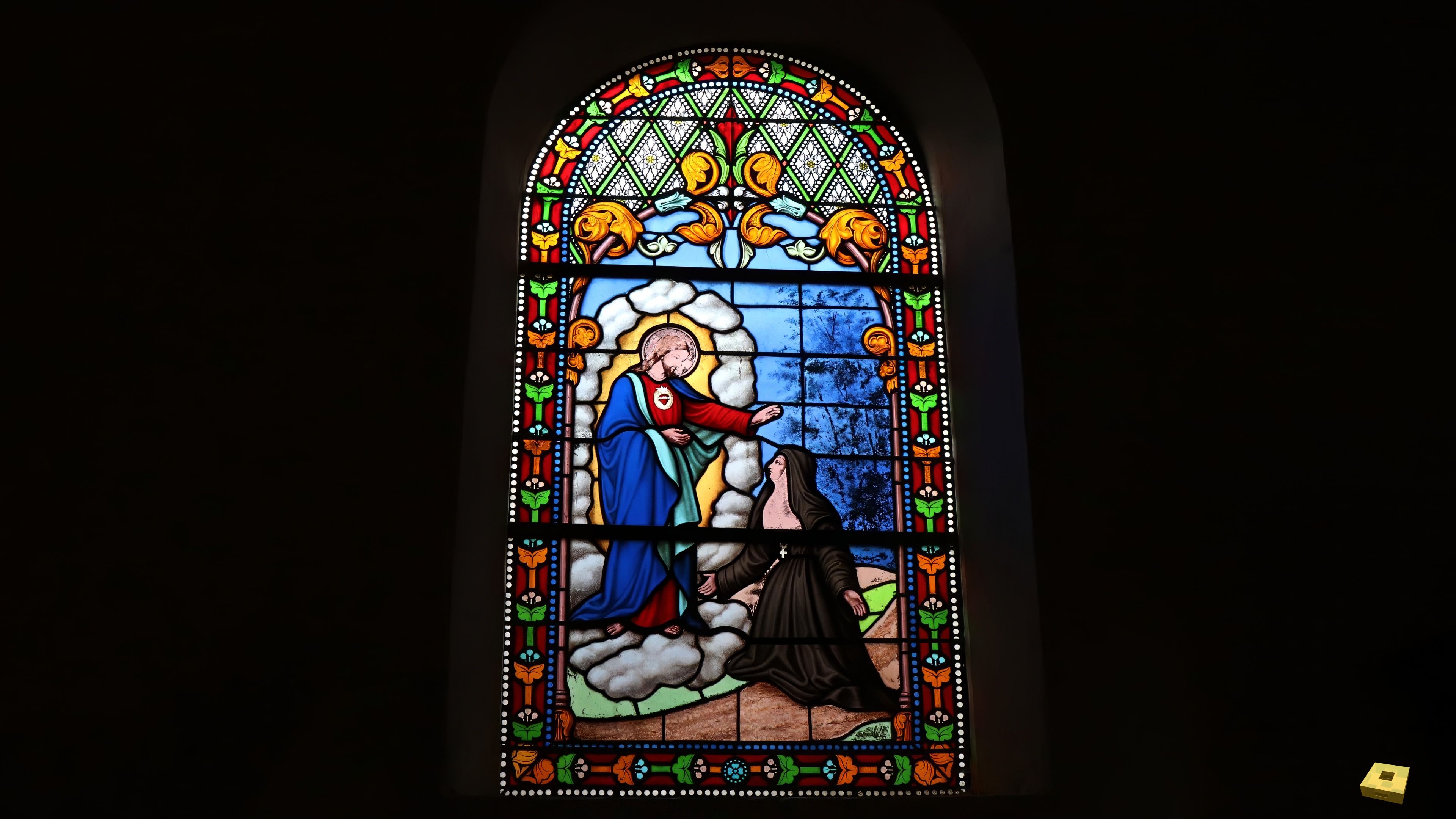 Noncourt, Ste Ursule - stained glass (I)