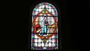 Noncourt, Ste Ursule - stained glass (I)