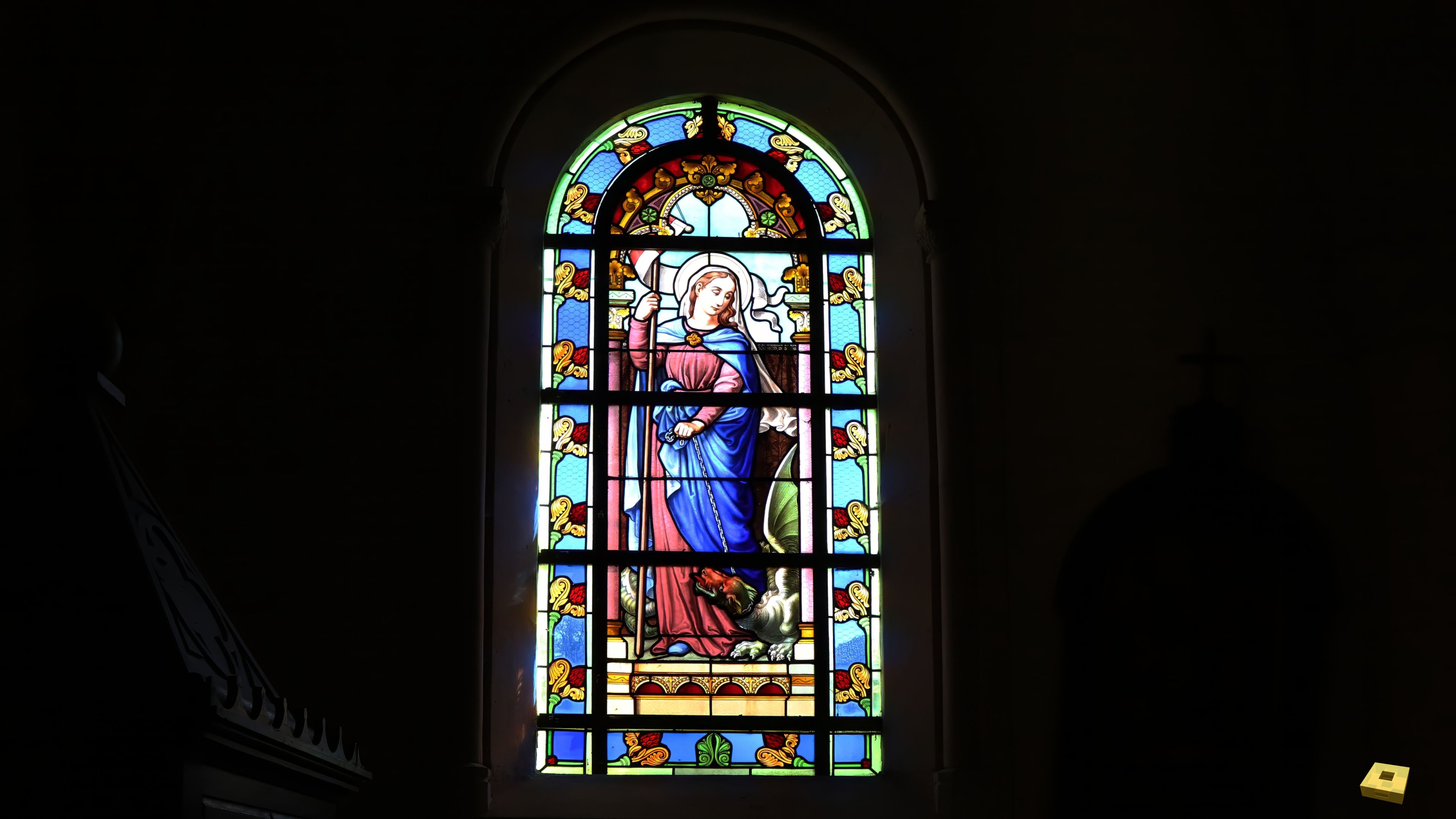 Rollainville, stained glass window (I)