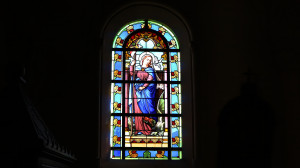 Rollainville, stained glass window (I)