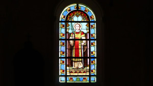 Rollainville, stained glass window (I)
