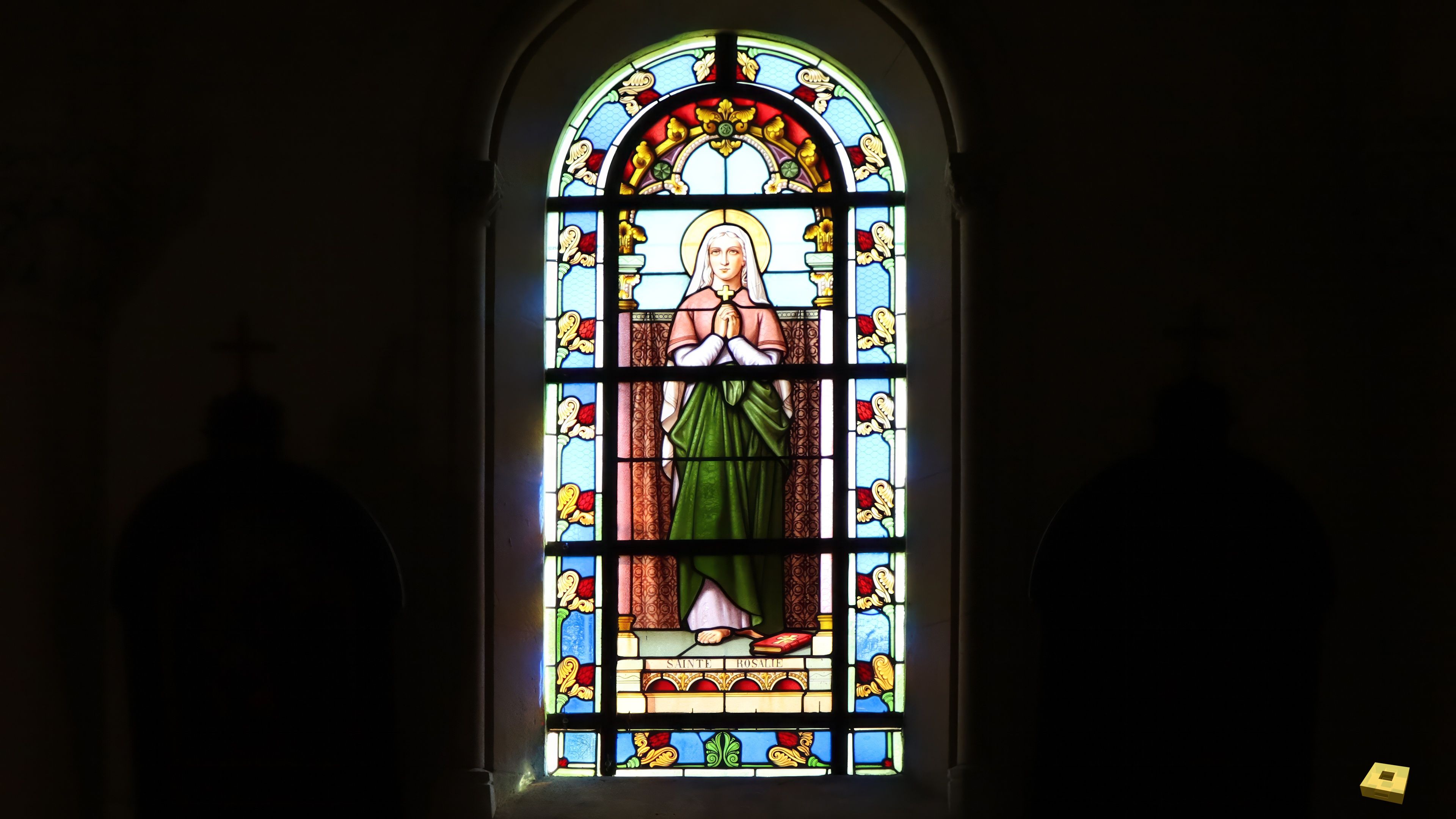 Rollainville, stained glass window (I)