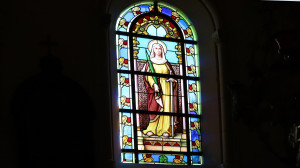 Rollainville, stained glass window (I)
