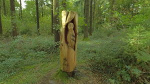 Rollainville, Skulptur - Eule (P)