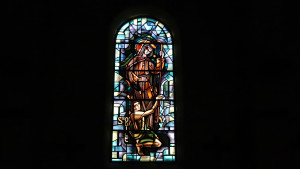 Rouceux, église - vitrail (I)
