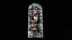 Rouceux, church - stained glass (I)