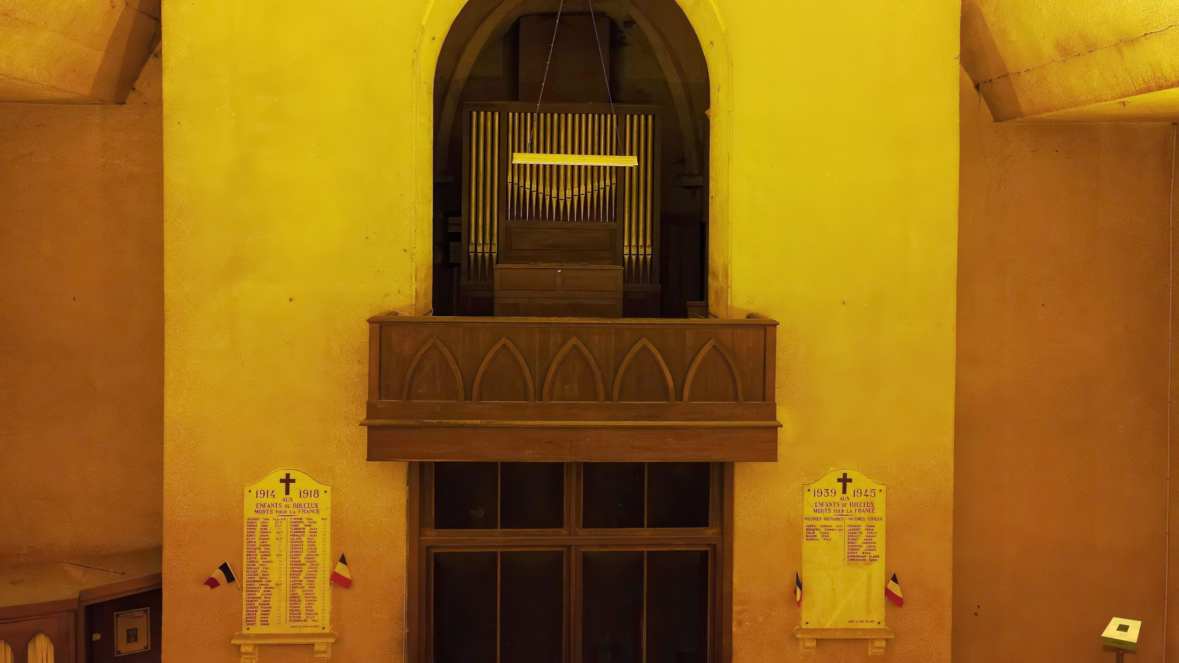 Rouceux, église - orgue (I)